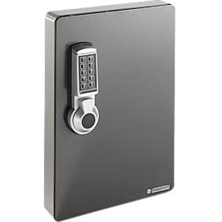 Sleutelkast, elektronisch slot, 141 haken, antraciet