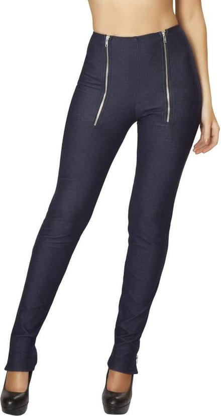 Blauwe Broek Volwassenen Unisex Blauw Maat S