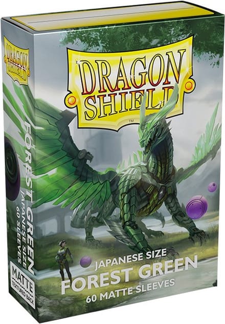 Dragonshield 60 box Japanese Forest Green Matte