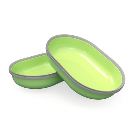 SureFeed Microchip Voerautomaat - Accessoires: 2x SureFeed reservekommen, 450 ml, groen