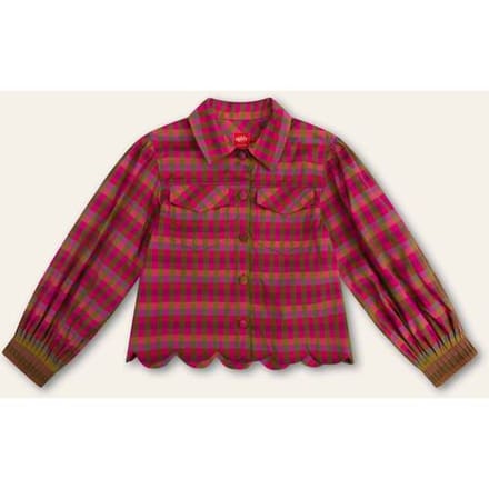 Oilily Barony Blouse- maat152/12yr Groen Moss