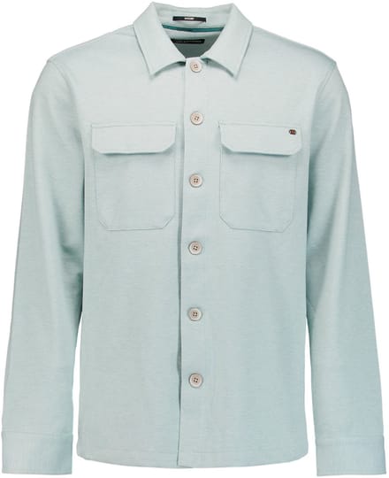 Melange Twill Overshirt