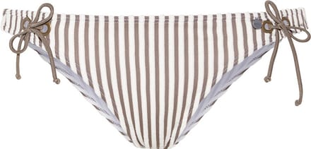 Beachlife bikinibroekje tie Taupe Striped maat 42