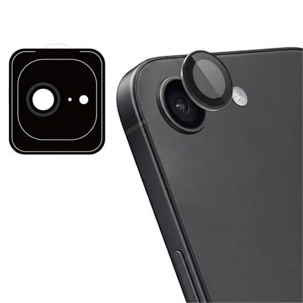 imoshion Camera Lens Protector - Geschikt voor iPhone 16e/ iPhone 17e - 2 Pack - Zwart