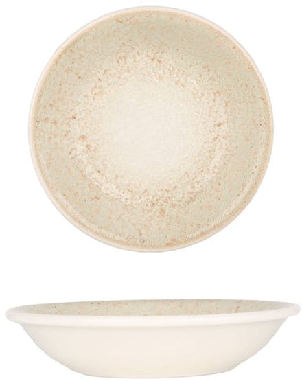 By Bone Serveerschaal - Natura - Porselein - 15 cm (220cc) - set van 2