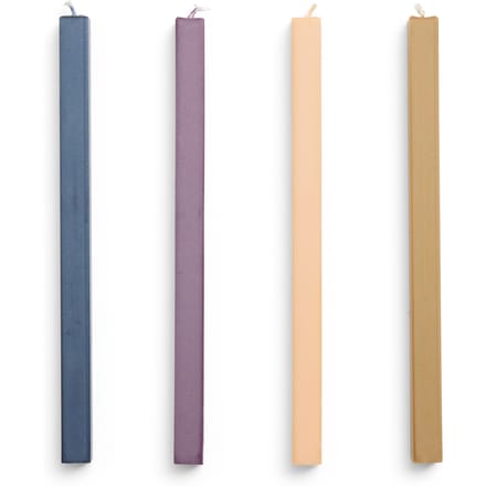 HAY Square Kaars set van 4 - dark
