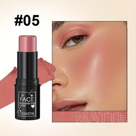 Maquillage Visage Contouring Stick Bronzer Enlumineur Multifonctionnel Éclaircissant Blush Stick Maquillage Visage Cosmétiques
