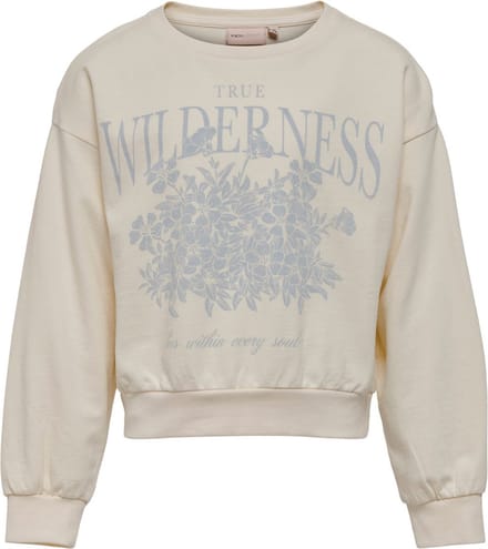 Only sweater meisjes - ecru - KOGlucinda - maat 122/128
