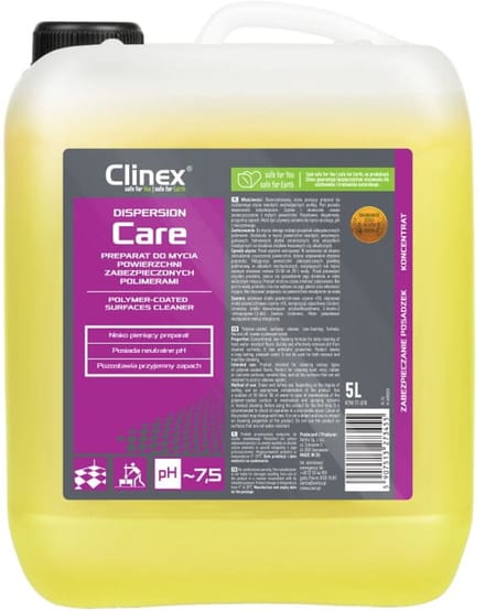Clinex Dispersion Care Reinigingsmiddel voor Vloeren met Polymeercoating 5 Liter
