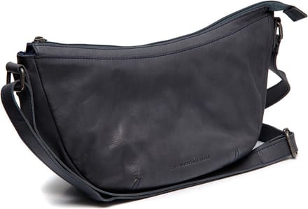 Chesterfield Clarita Washed Waxed Pull Up Schoudertas - Navy