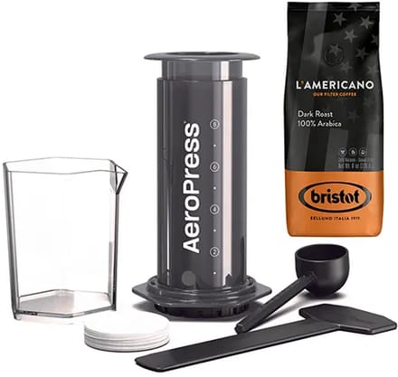 AeroPress XL Coffee Maker + Bristot l'Americano koffie