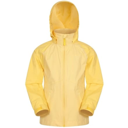 Mountain Warehouse Torrent II Waterdichte Jas voor kinderen/Kinderen (Lichtgeel)