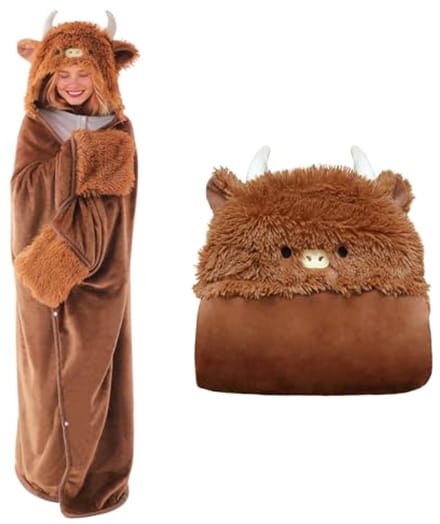 Oversized Draagbare Kawaii Deken met Capuchon - Perfect Cadeau voor Iedereen