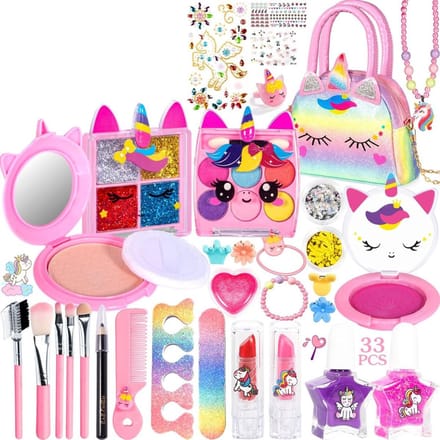 Make up Koffer Meisjes - Set met Inhoud Kinderen - Speelkoffer