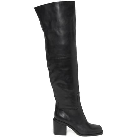 Steve Madden Venus Boots Black Leather Taglia: 39 | Stivali Outlet | Donna | Nero