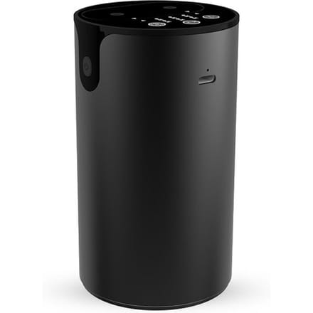 Essentiële olie diffuser voor thuis Stille slimme automatische aroma diffuser Dubbele spuitmond Anti-lek 20ML Klein zwart