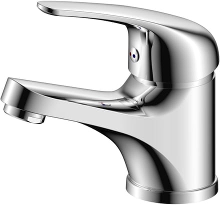 ALONI Pure wastafelkraan – Chroom