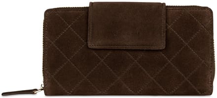 bugatti portemonnee Fabia Ladies Long Zip Wallet Brown donkerbruin