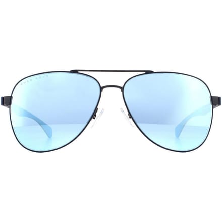 Hugo Boss Zonnebril 1077/s Fll/3j Heren Spiegelend Matblauw/blauw