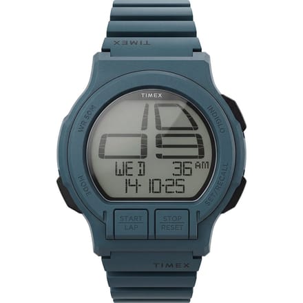 Timex Atlantis Digital TW5M73800 Horloge - Resin - Blauw - Ø 46 mm
