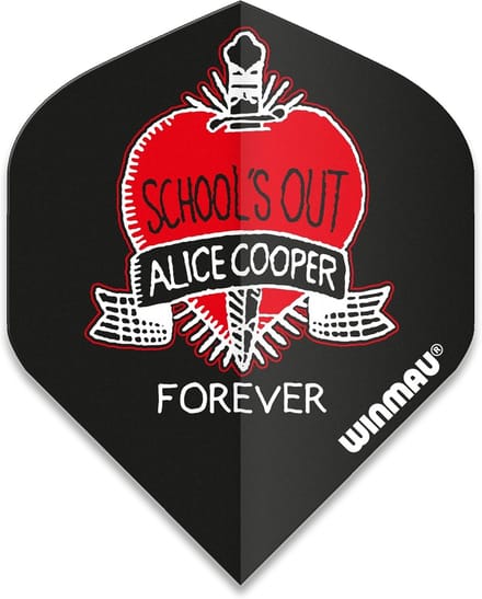 Dart Flights Extra Dikke Set voor Volwassenen met Iconisch Rock Design