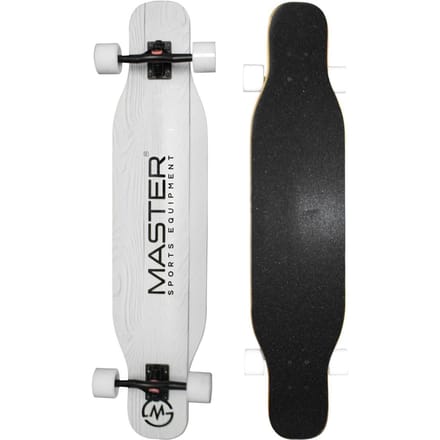 Longboard MASTER 42  Skateboard en érable 107cm - Design: Bois blanc