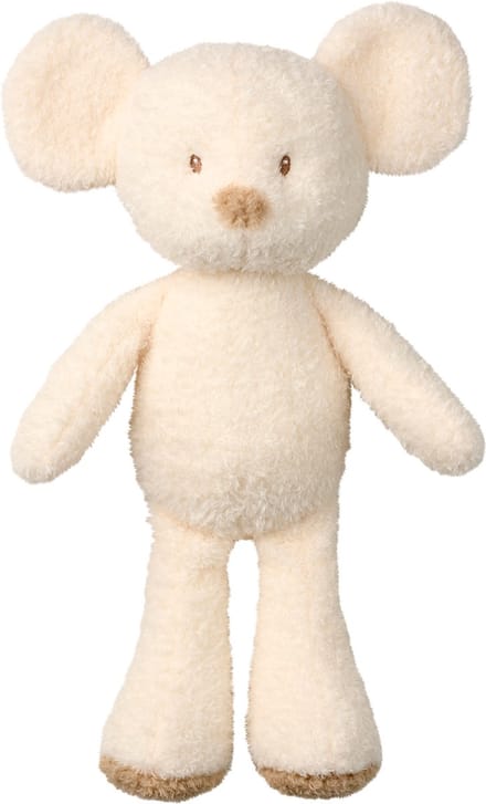 Nattou TEDDY Knuffel - Muis - 34 cm - Ecru