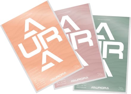 Aurora Notitieblok - 148 mm x 210 mm - A5 - 70 g - 50 Vel - 20 stuks