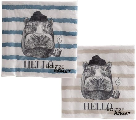Boltze Home Servetten Heiner 16,5x3cm