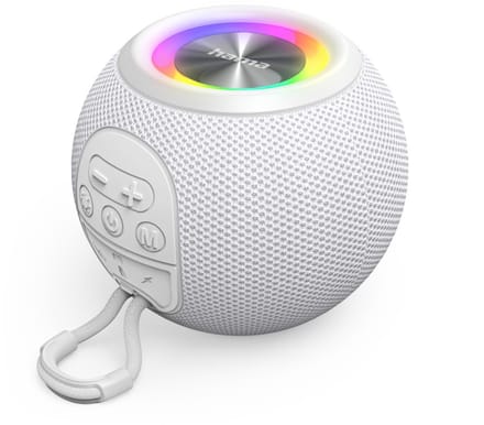 Hama Bluetooth speaker - Ball Shape - 5 Lichtmodi - 5W - Wit