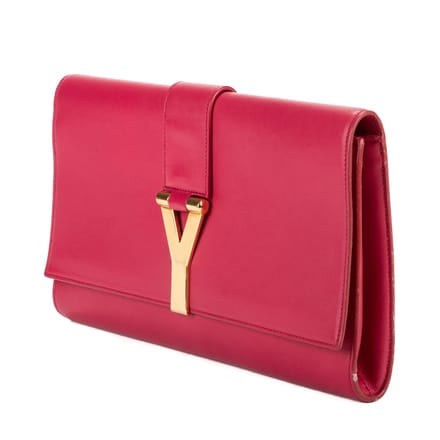 Classic Y Line Clutch  Handtas