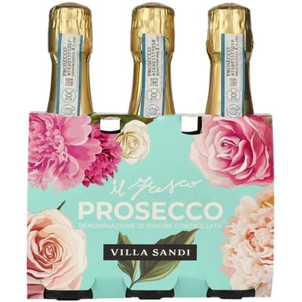 Villa Sandi Il Fresco Prosecco Treviso Brut (TRIO) DOC 11% Vol. 3x0,2l