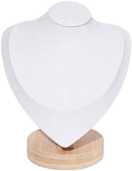 Sieradenstandaard - Displayhouder - Sieraden Tonen - Fluwelen Afwerking - Klein formaat - Beige