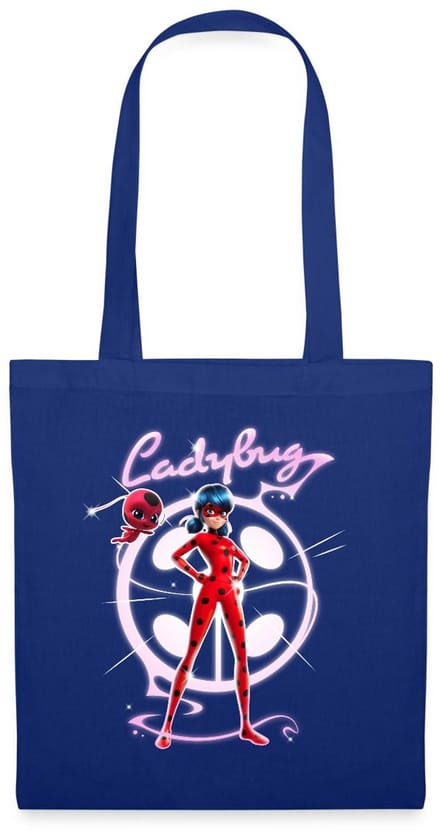 Miraculous Ladybug Met Tikki Tas Van Stof Schoudertas