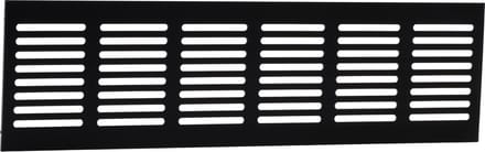 Nedco Plintrooster 300x80mm zwart