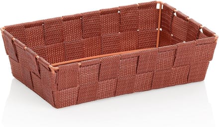 Kela Badkamer - Alvaro Mand 23x15x6 cm - Polypropyleen - Oranje