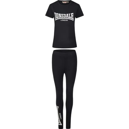 Lonsdale London JUNIPER Dames Trainingspak - zwart - S
