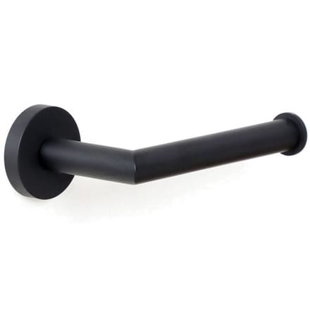 Bravat Varuna matt black toilet paper holder without lid, right, 779099