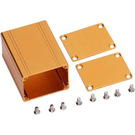 Projectdoos van aluminiumlegering Geïntegreerde warmteafvoerbehuizing DIY Elektronische aansluitdoos