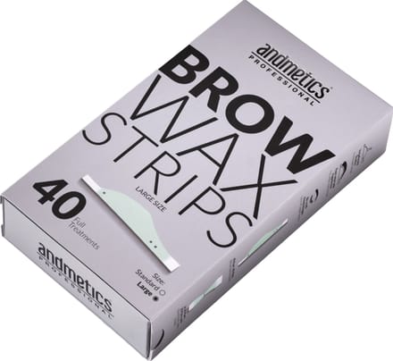 ANDMETICS - Brow Wax Strips large 40