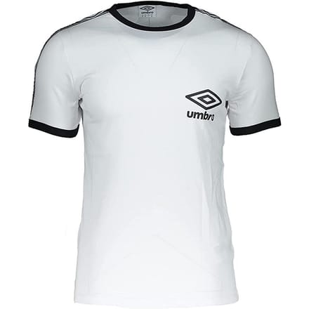 Umbro Taped Ringer Heren Wit T-Shirt