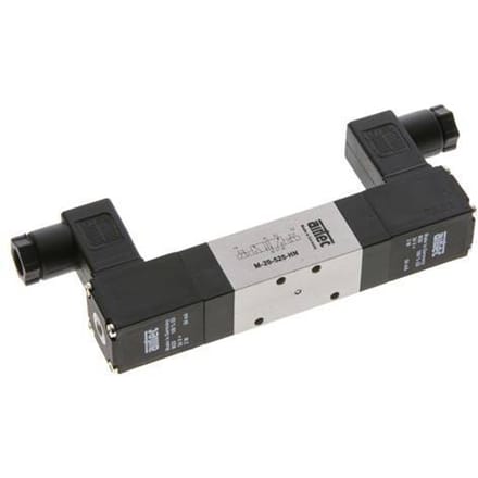 5/2 M5 Bi-Stabiel Magneetventiel 24V DC 2.5-8bar/35.0-112psi Airtec