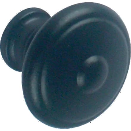 Bertomani Meubelknop - Zamak - Zwart Ijzer - 30mm - Set Van 2