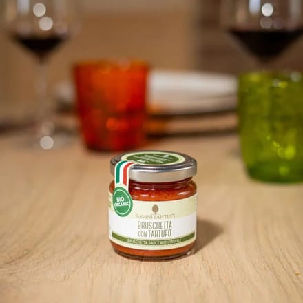 OroTerra's finest selection - Bruschetta met truffel- Savini Tartufi - bruschetta sauce met echte truffel