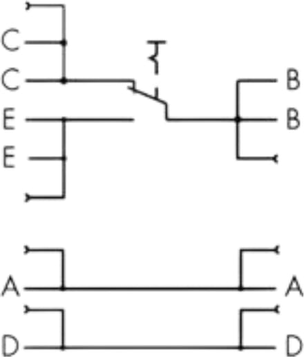 WAGO 789-800 Schakelaarmodule 10 stuk(s)