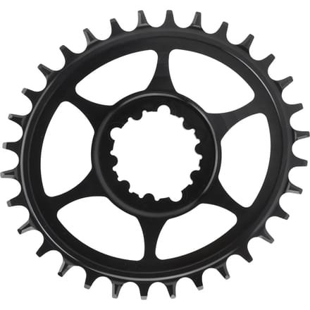 Pédalier VTT Dents Positives et Négatives Intégrées Plateau Ovale 32T Conception Dents d'Aigle 6mm