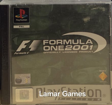Formula One 2001 platinum (ps1 tweedehands game)