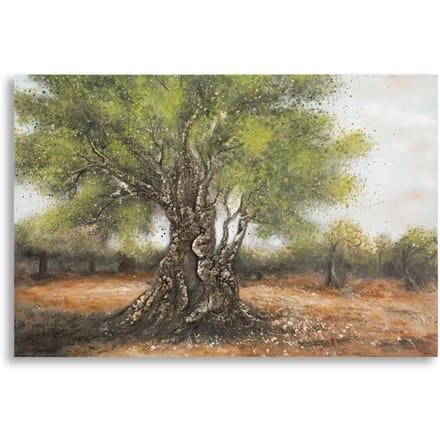 Muurdecoratie olijfboom schilderij op canvas Mauro Ferretti C