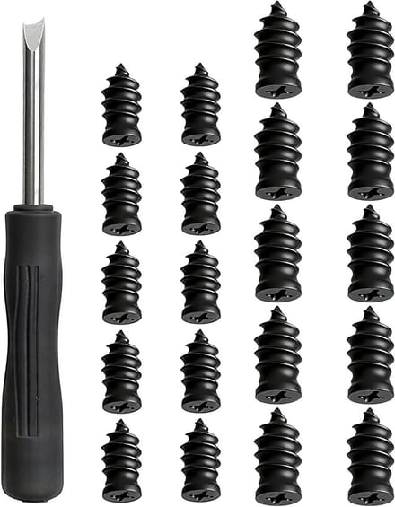 Autoband Reparatie Nagel - Rubberen Plug - Snel Herstel - Taaie Rubber Constructie - Compacte Set - Zwart