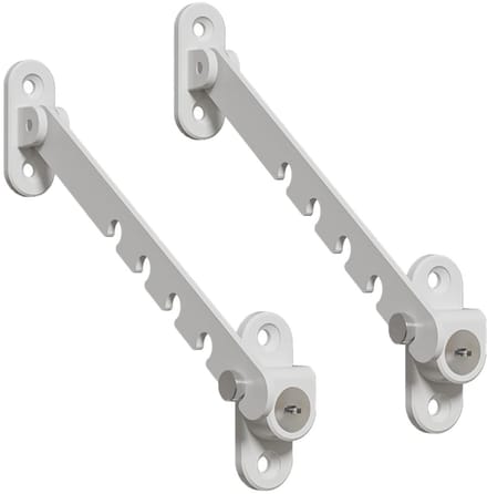 Dailygoods- Raamveiligheidsbegrenzers - Vergrendeling open raam